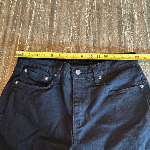 Men’s Levi’s 527 Slim Bootcut Denim Jeans Wide Leg Flare Black, 32W x 29L - Picture 11 of 12